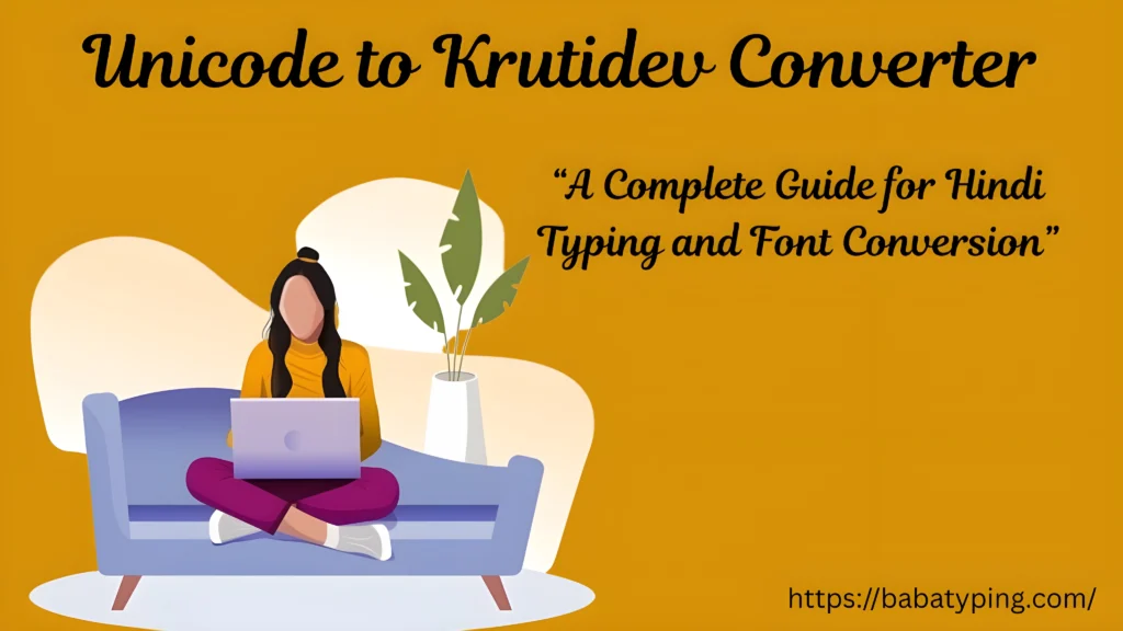 Unicode to Krutidev Converter